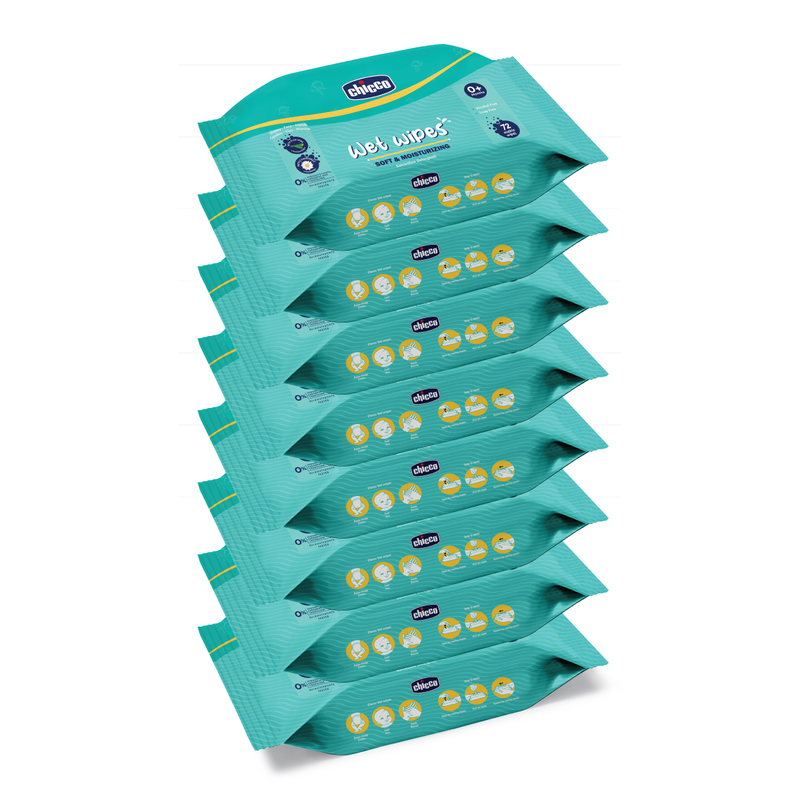 Chicco Wetwipes Pack of 8 image number null